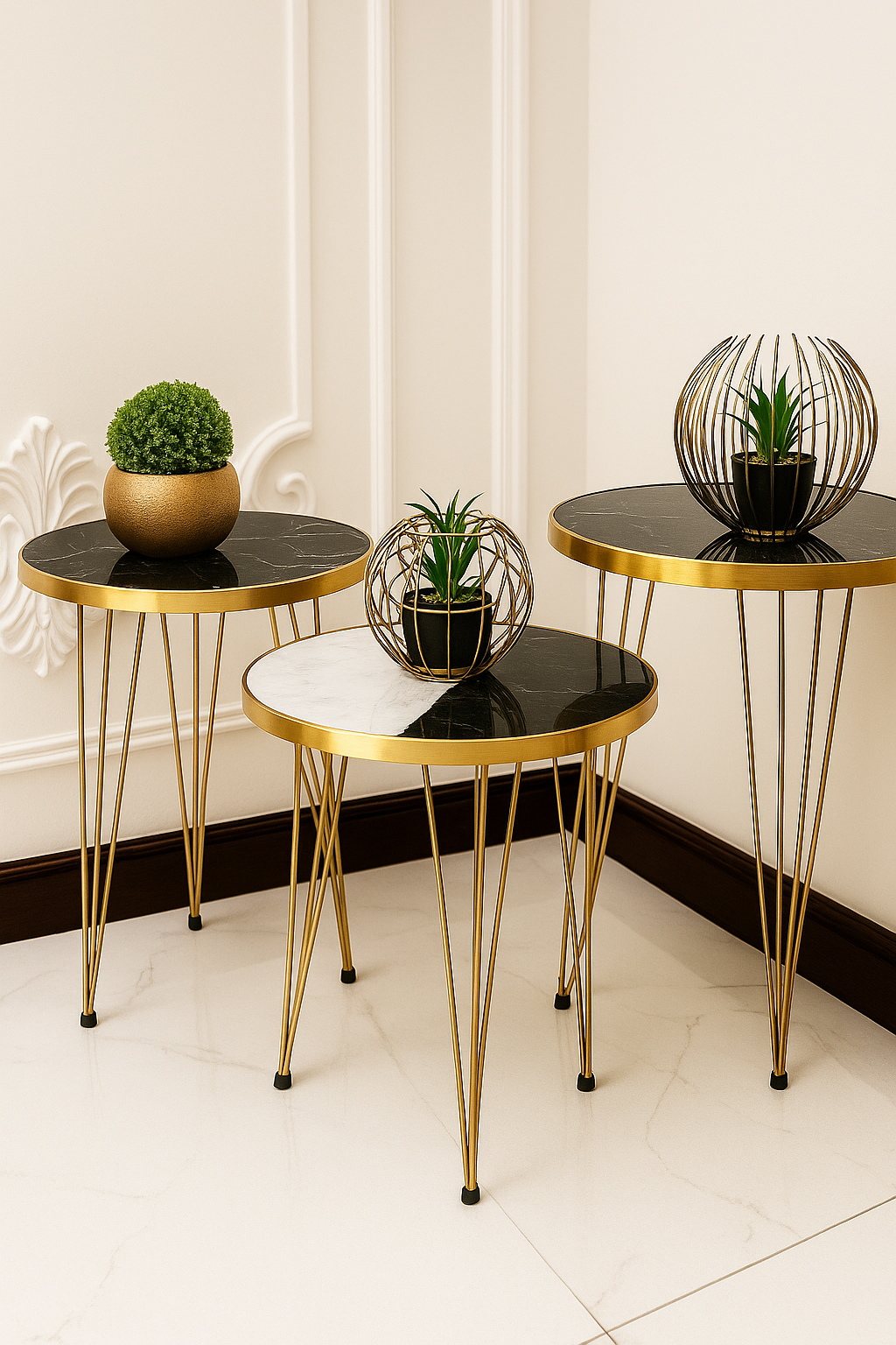 Modern Coffee Table – Table & Side Table Set for Stylish Living
